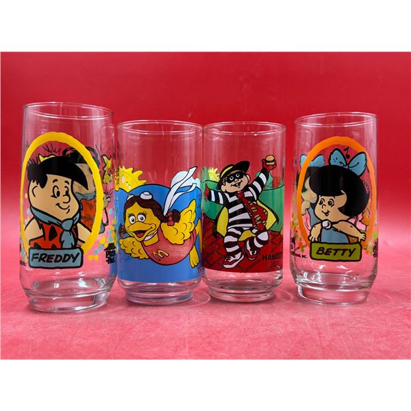 VTG McDonald's & Flintstones Glasses