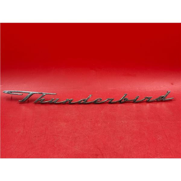 Thunderbird Automobile Emblem