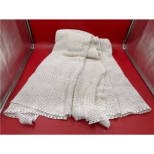 Crochet Table Cloth 92" x 103"