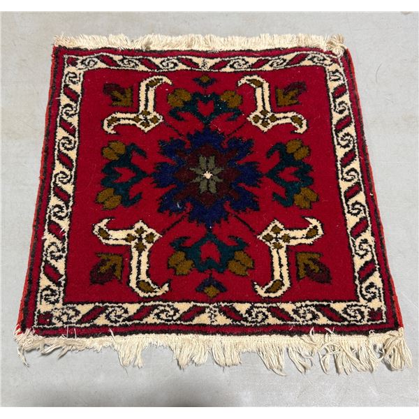 Small Hand-Knotted Turkish Rug