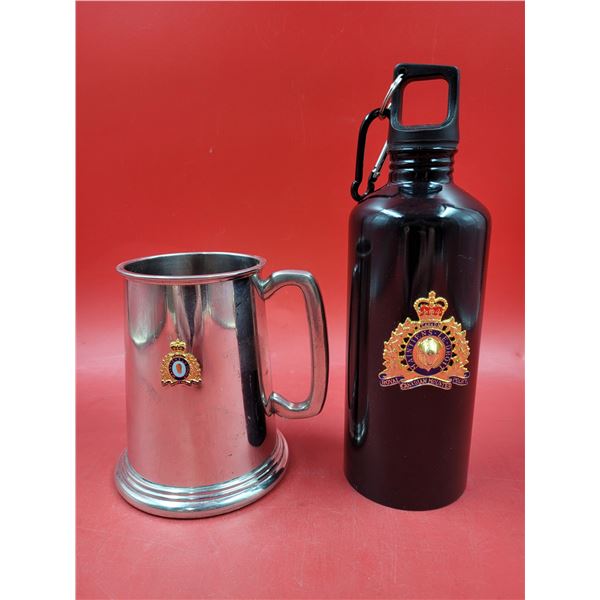 RCMP Water Bottle & Tankard Mug
