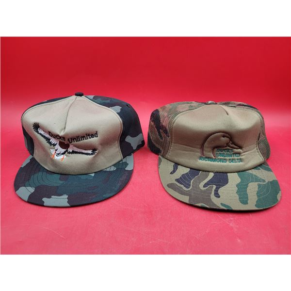 2 Ducks Unlimited Hats