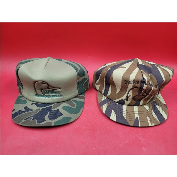 2 Ducks Unlimited Hats