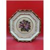 Image 1 : Octagon Framed Needlepoint Art