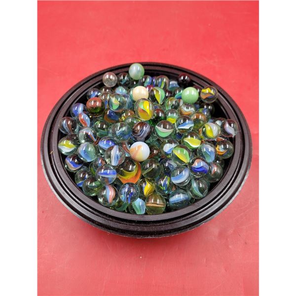 Lot of Assorted Marbles