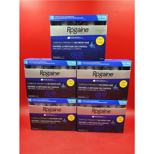 Rogaine 5% Minoxidil Foam (Please See Description)