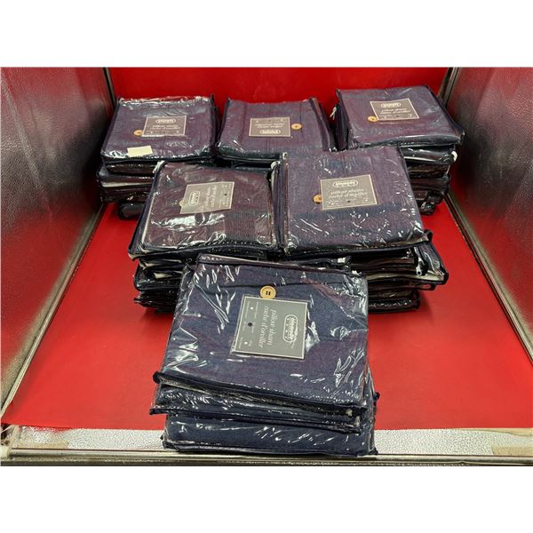 50+ N.O.S. Alamode Home Pillow Shams 26" Square Denim