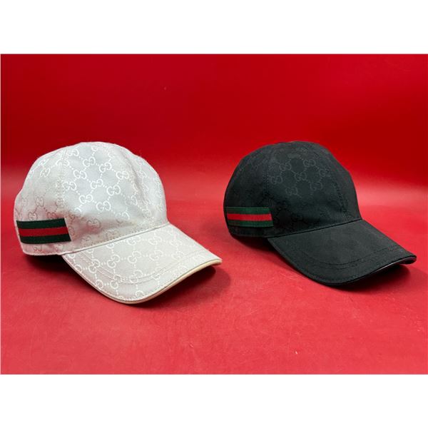 2 High Quality Gucci Monogram Hats