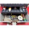 Image 3 : Vintage Tackle Box With Contents