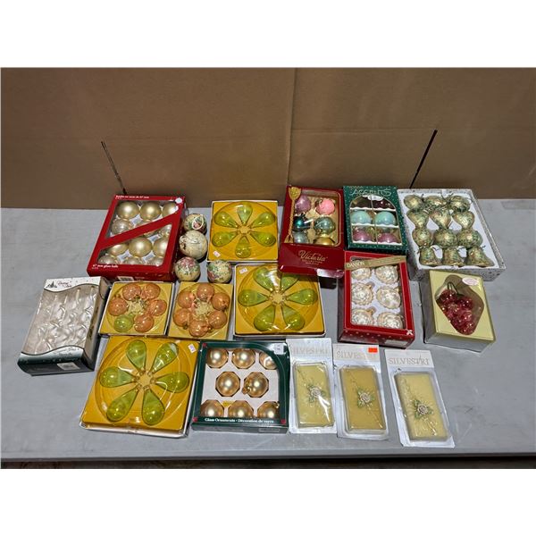Vintage Christmas Ornaments