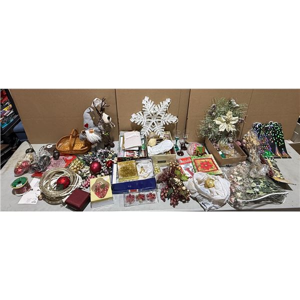 Assorted Christmas Decorations