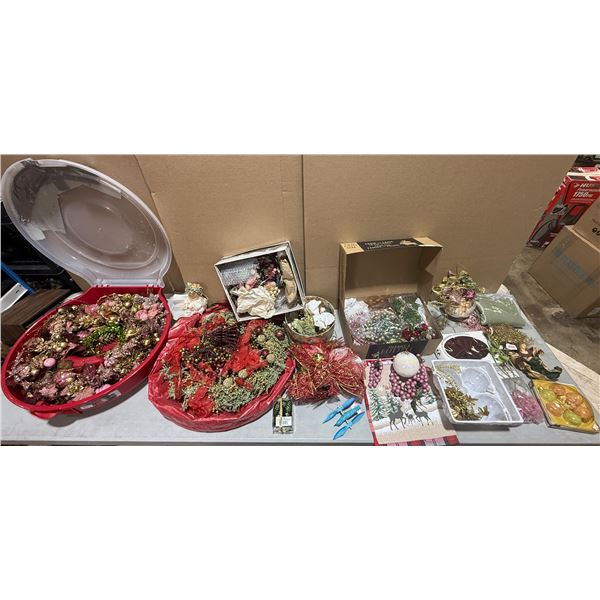 Assorted Christmas Decorations