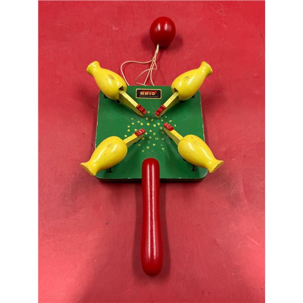 Vintage Brio Hungry Chickens Toy