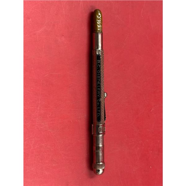 Vintage Speyside Scotch Whiskey Advertising Pencil + Lighter Combo