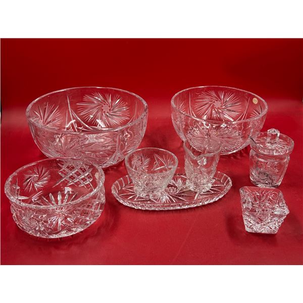 Vintage Pinwheel Crystal
