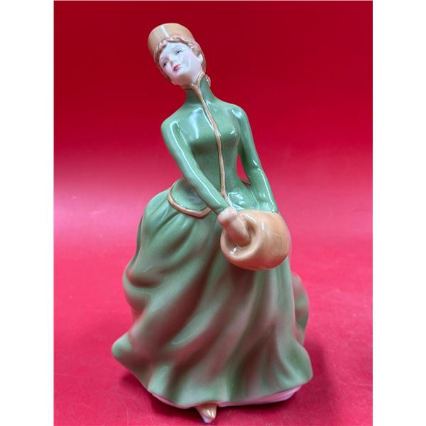 Signed Royal Doulton Pretty Ladies Grace Porcelain Figurine