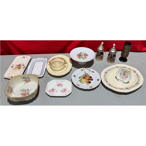 Vintage Dishware & Steins