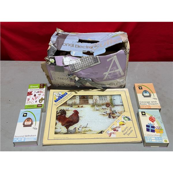 Cricut Personal Cutter With Extras & Kitchen Board