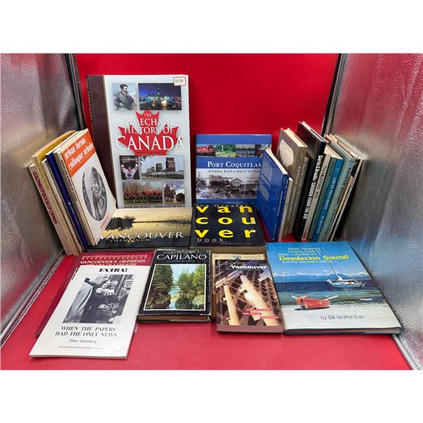 Assorted Vintage Canadian Topic Books