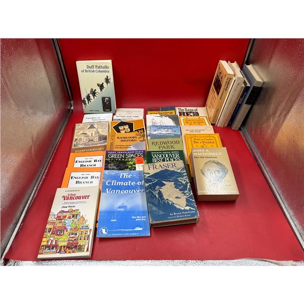 Assorted Vintage Canadian Topic Books