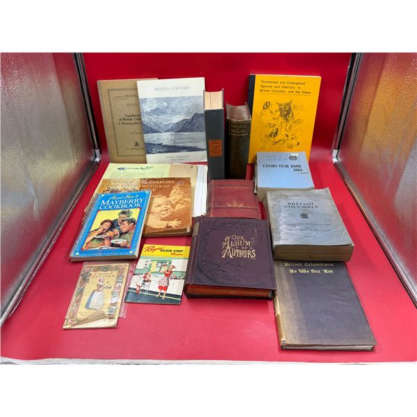 Assorted Vintage (Mostly) Canadian Topic Books