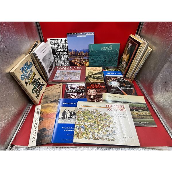 Assorted Vintage Canadian Topic Books