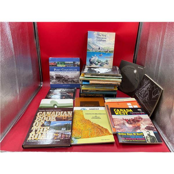 Assorted Vintage Canadian Topic Books