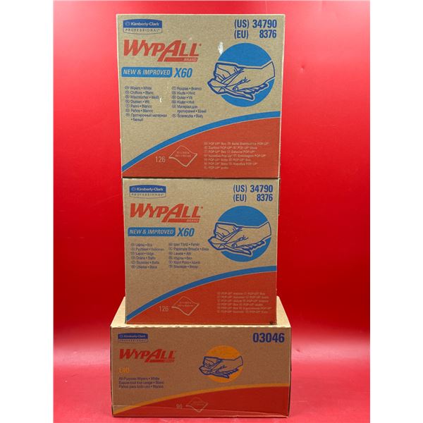 3 New Cases Of Kimberly Clark Wyp-All Wipes