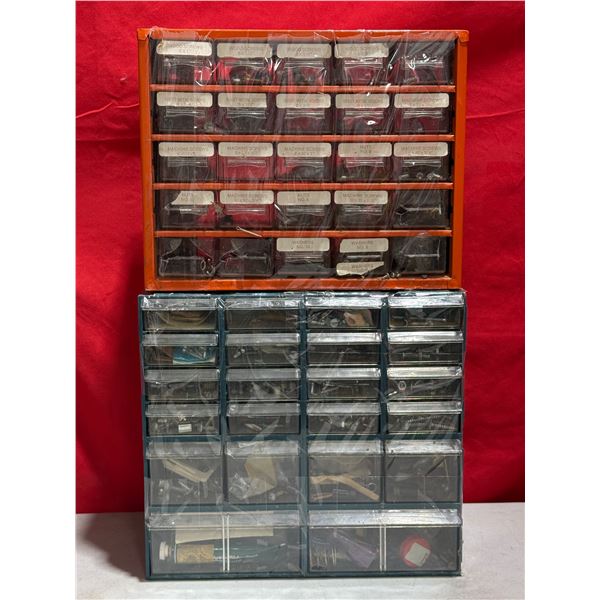 2 Hardware Organizers WIth Contents