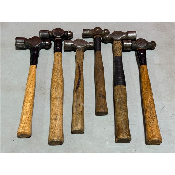 6 Ball Point Hammers