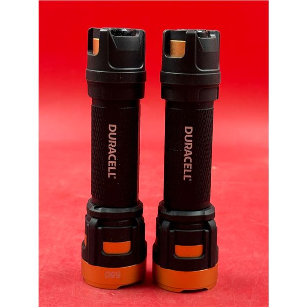 2 Duracell Flashlights