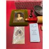 Image 2 : Vintage Variety: Roller Pin, Strawberry Box, Ruler, Hardware, & More