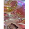 Image 5 : 1985 Artist Signed Mount St. Helens Ash Glass Oil Lamp
