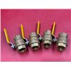 Image 1 : 4 Kitz Ball Valves
