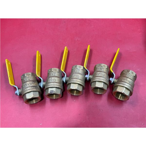 5 Kitz Ball Valves