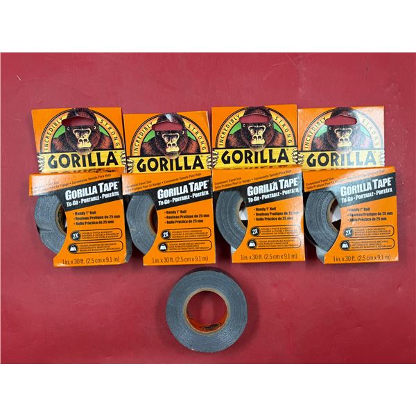 5 Rolls Of Gorilla Tape