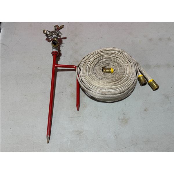 Lawn Sprinkler & Hose