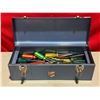 Image 1 : Vintage Beach Tool Box With Assorted Screwdrivers