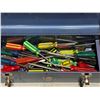 Image 3 : Vintage Beach Tool Box With Assorted Screwdrivers