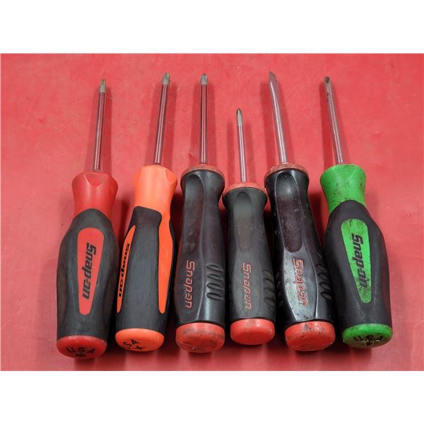 6 Snap-On Screwdrivers