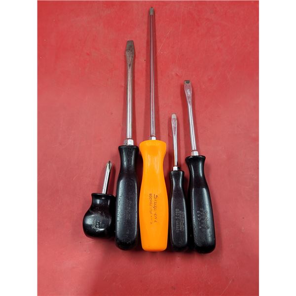 5 Snap-On Screwdrivers