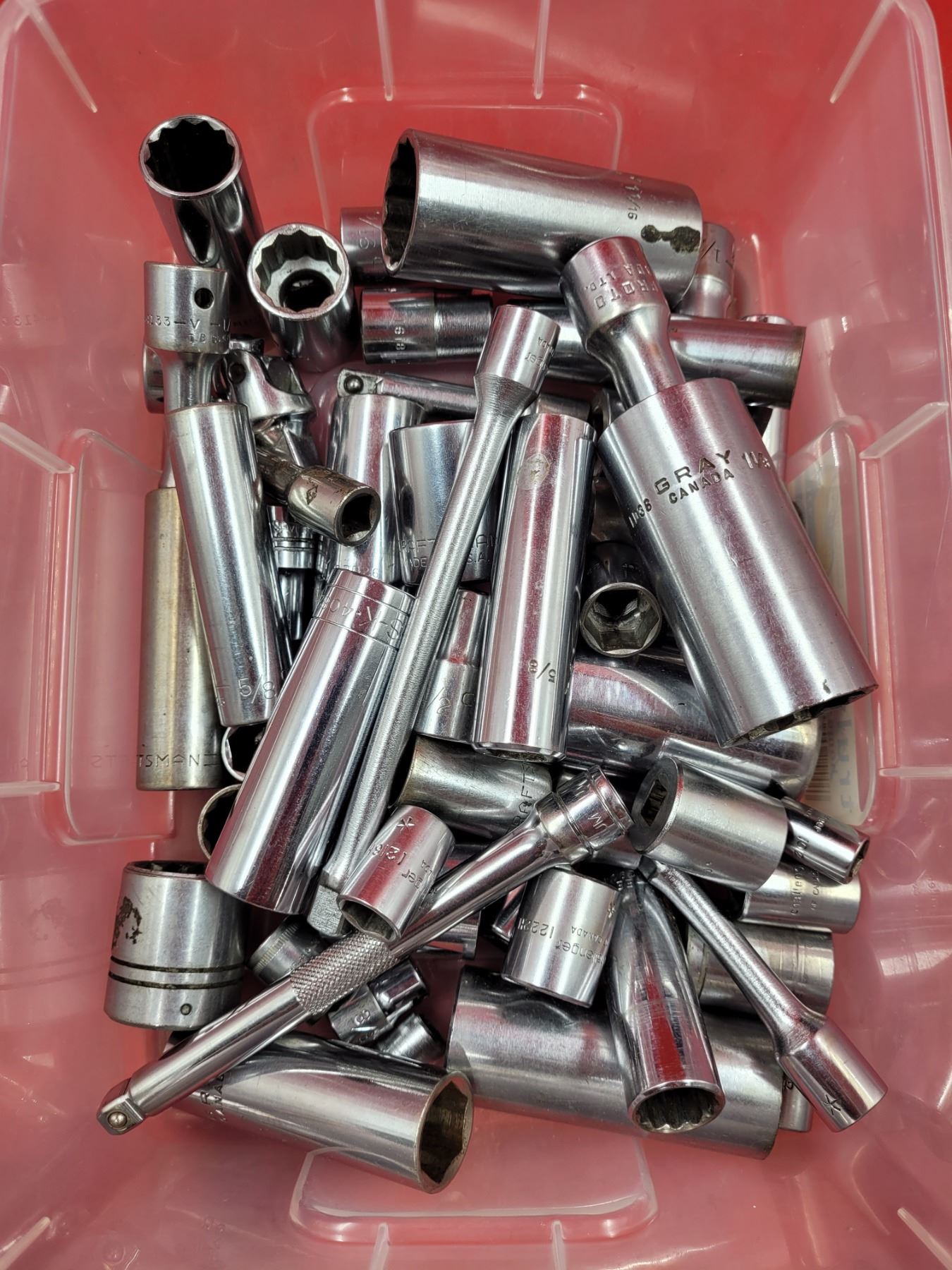 Assorted Sockets & Extensions