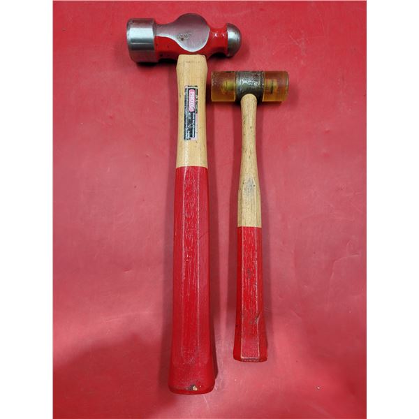 2 Hammers: Ball Point & Rubber Headed
