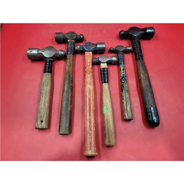 6 Ball Point Hammers