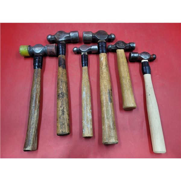 6 Hammers: Ball POint & Rubber Headed
