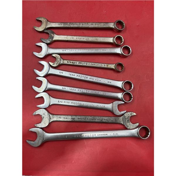 9 Proto Wrenches