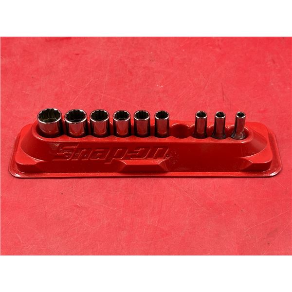 9 Snap-On Sockets With Snap-On Magnetic Base Holder