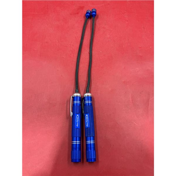 2 Blue Point Flex Flashlights