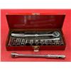 Image 1 : Gray Tools: Ratchet Set With Sockets & Flex Head Drive