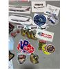 Image 5 : Assorted Stickers, Tire Valve Caps, Patches